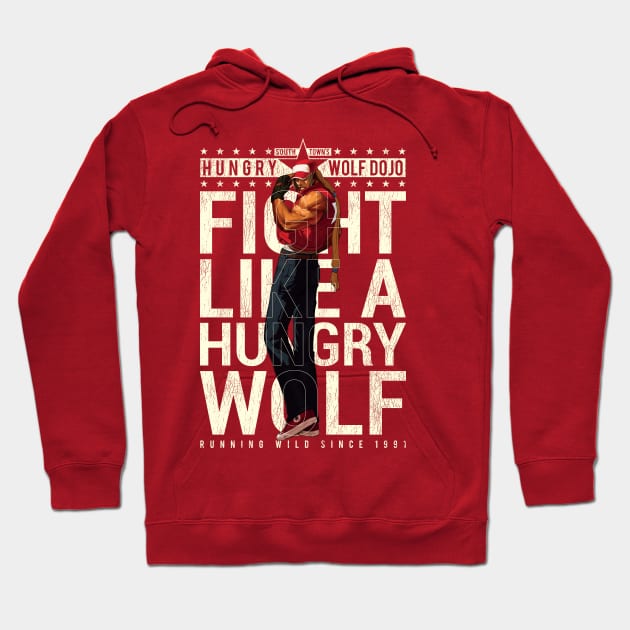 Hungry Wolf Dojo Gym Hoodie by RevLevel